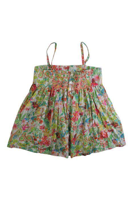 A Multicolour Sleeveless Tops from Bonpoint in size 6T for girl. (Back View)