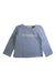 A Blue Long Sleeve Shirts from Frangin Frangine in size 6T for boy. (Front View)