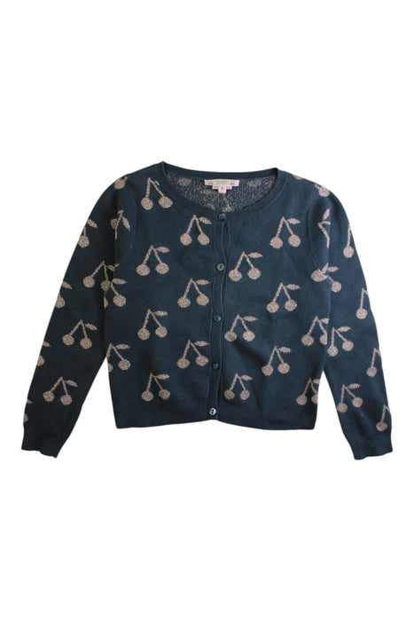 A Navy Cardigans from Bonpoint in size 8Y for girl. (Front View)