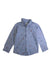 A Blue Long Sleeve Shirts from Jacadi in size 5T for boy. (Front View)