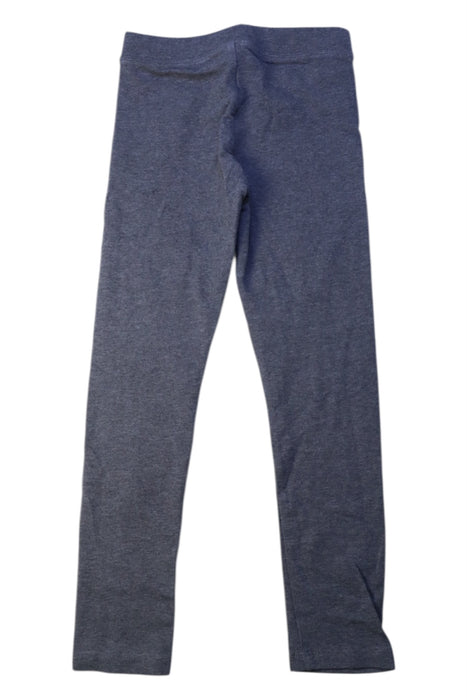 A Blue Leggings from Crewcuts in size 6T for girl. (Back View)