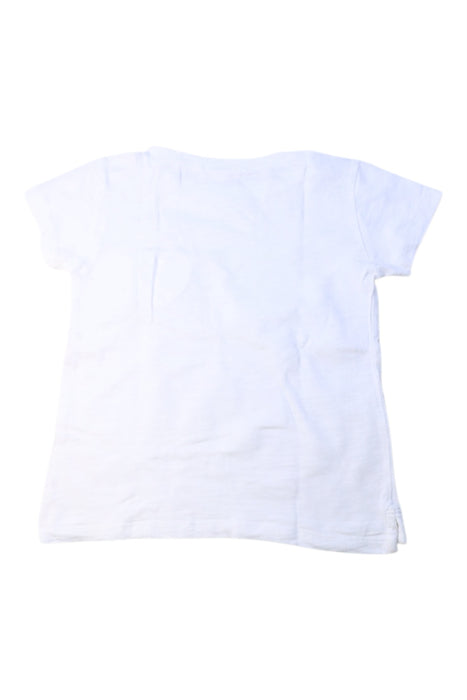 A White Short Sleeve T Shirts from Crewcuts in size 4T for girl. (Back View)