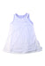 A White Sleeveless Dresses from Moody Tiger in size 4T for girl. (Front View)