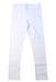 A White Leggings from Crewcuts in size 6T for girl. (Front View)