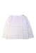 A White Long Sleeve Tops from Crewcuts in size 6T for girl. (Front View)