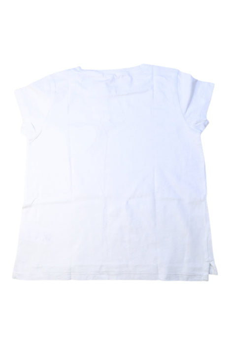 A White Short Sleeve T Shirts from Crewcuts in size 8Y for girl. (Back View)