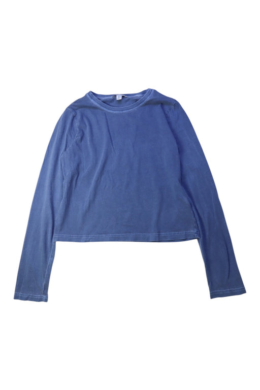 A Blue Long Sleeve Tops from Crewcuts in size 10Y for girl. (Front View)