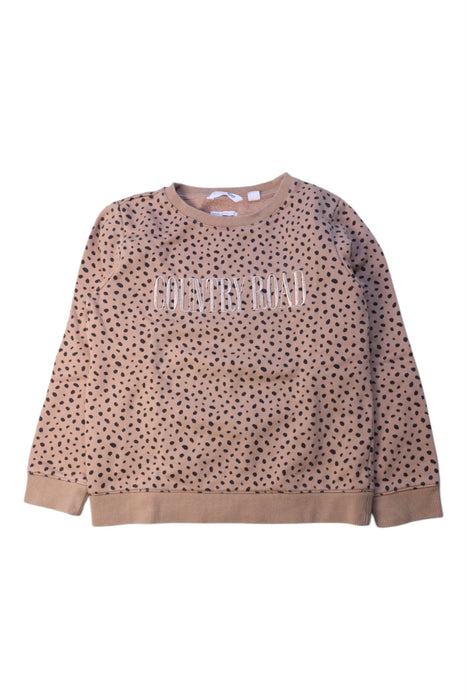 A Beige Crewneck Sweatshirts from Country Road in size 8Y for girl. (Front View)