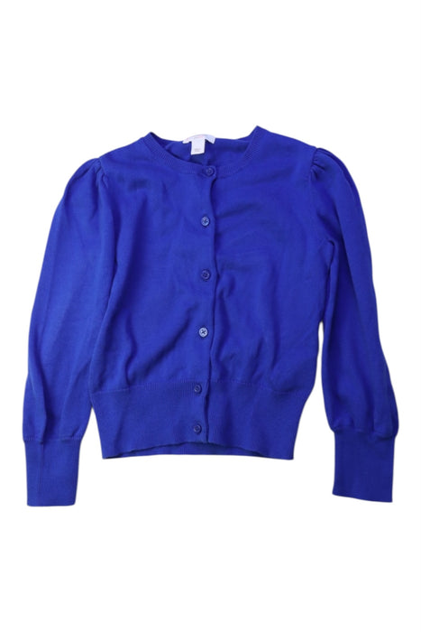 A Blue Cardigans from Crewcuts in size 6T for girl. (Front View)
