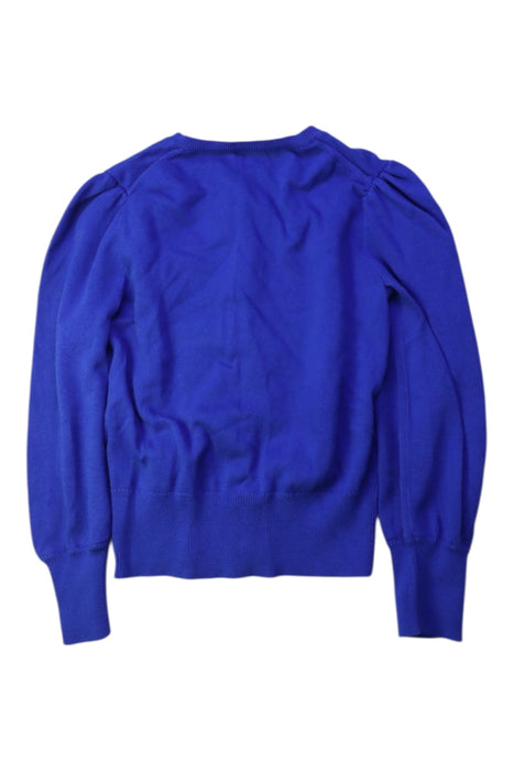 A Blue Cardigans from Crewcuts in size 6T for girl. (Back View)