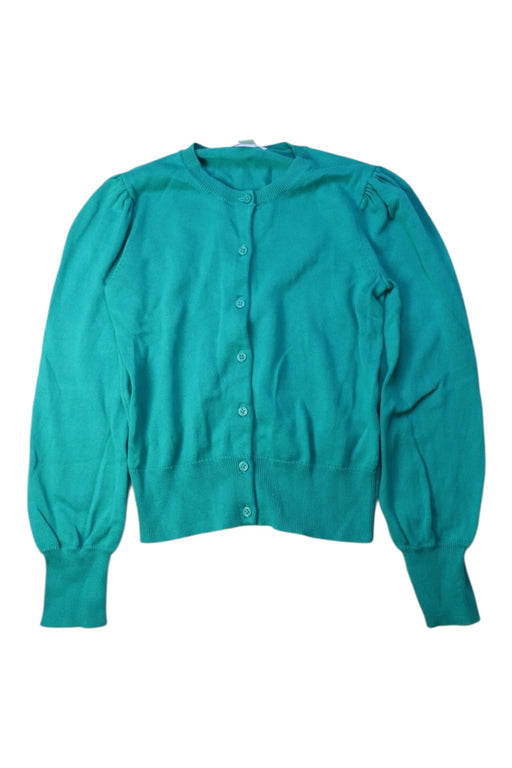 A Teal Cardigans from Crewcuts in size 10Y for girl. (Front View)