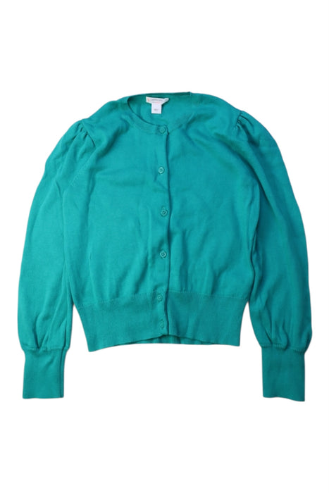 A Teal Cardigans from Crewcuts in size 8Y for girl. (Front View)