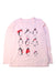 A Pink Long Sleeve T Shirts from Crewcuts in size 6T for girl. (Front View)