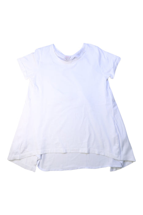 A White Short Sleeve Tops from Karl Marc John in size 12Y for girl. (Front View)