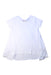 A White Short Sleeve Tops from Karl Marc John in size 12Y for girl. (Front View)