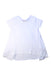 A White Short Sleeve Tops from Karl Marc John in size 12Y for girl. (Front View)