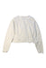 A Ivory Cardigans from Petit Bateau in size 6T for girl. (Back View)