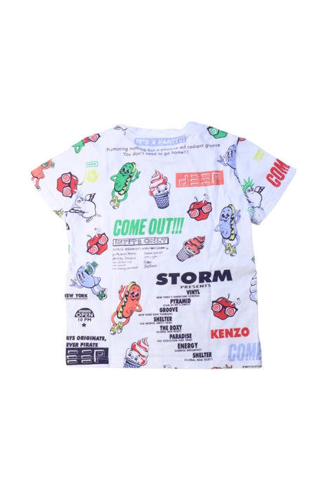 A Multicolour Short Sleeve T Shirts from Kenzo in size 4T for boy. (Back View)