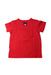 A Red Short Sleeve T Shirts from Miki House in size 4T for boy. (Back View)
