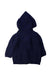 A Navy Hooded Sweatshirts from Seed in size 6-12M for boy. (Back View)