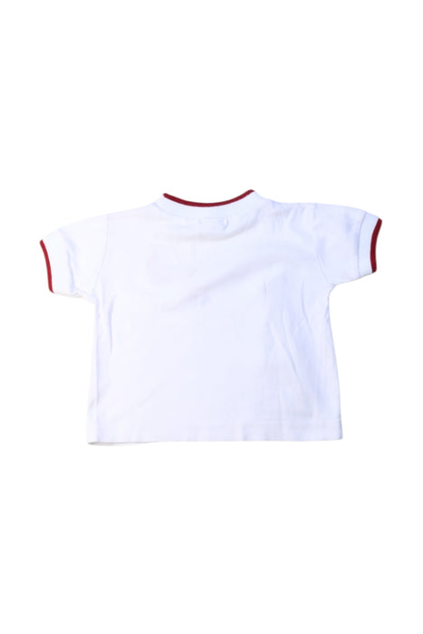 A White Short Sleeve T Shirts from Florence Eiseman in size 12-18M for neutral. (Back View)