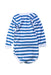 A Blue Long Sleeve Bodysuits from Petit Bateau in size 12-18M for boy. (Back View)