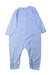A Blue Onesies from Petit Bateau in size 12-18M for boy. (Back View)