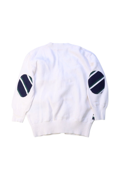 A White Cardigans from Nicholas & Bears in size 12-18M for girl. (Back View)