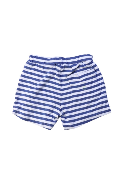 A Blue Shorts from Petit Bateau in size 3T for boy. (Back View)