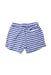 A Blue Shorts from Petit Bateau in size 3T for boy. (Back View)