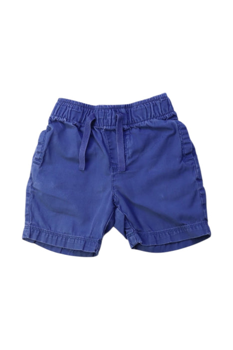 A Blue Shorts from Petit Bateau in size 3T for boy. (Front View)