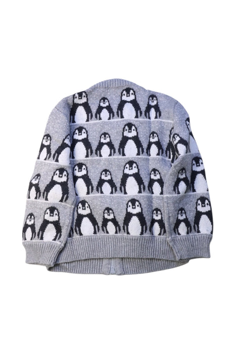 A Grey Cardigans from Bonnie Baby in size 2T for boy. (Back View)