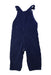 A Navy Long Overalls from The Little White Company in size 18-24M for boy. (Back View)