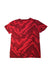 A Red Short Sleeve T Shirts from Air Jordan in size 10Y for boy. (Back View)