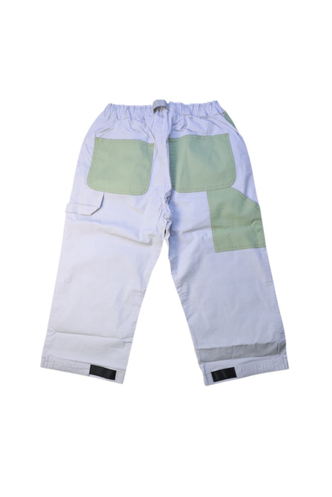 A Green Casual Pants from As Know As Ponpoko in size 10Y for boy. (Back View)