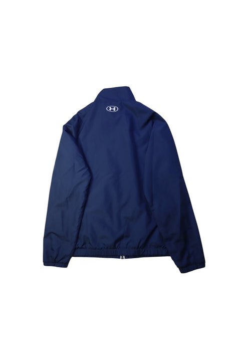 A Navy Lightweight Jackets from Under Armour in size 14Y for neutral. (Back View)