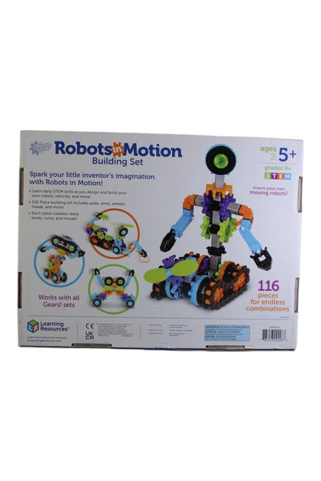 A Multicolour Educational Games & Activity Sets from Learning Resources in size 5T for neutral. (Back View)