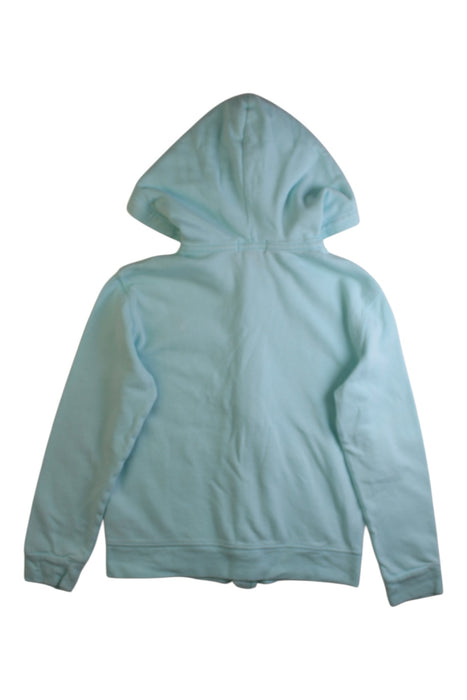 A Blue Hooded Sweatshirts from Polo Ralph Lauren in size 7Y for boy. (Back View)