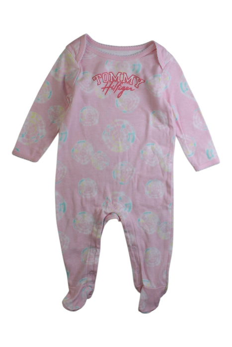 A Pink Onesies from Tommy Hilfiger in size 3-6M for girl. (Front View)