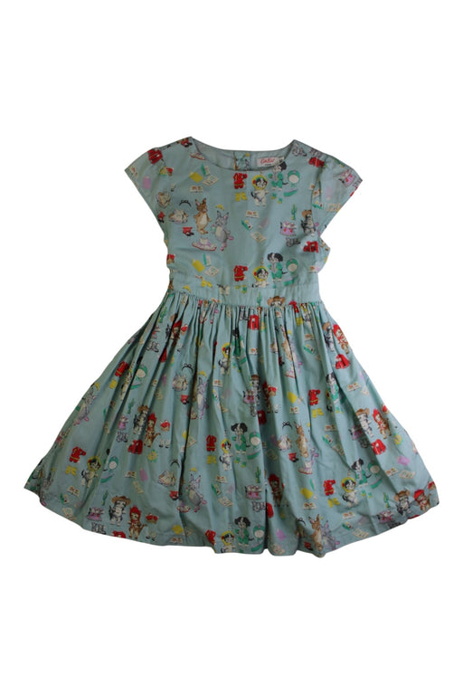 A Multicolour Short Sleeve Dresses from Cath Kids London in size 5T for girl. (Front View)
