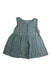 A Green Sleeveless Dresses from Calvin Klein in size 6T for girl. (Front View)