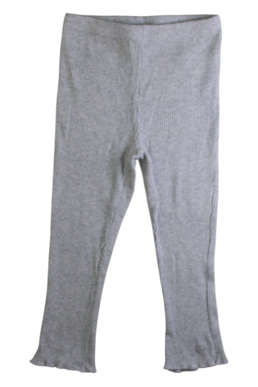 A Grey Leggings from Calvin Klein in size 6T for girl. (Front View)