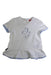 A White Short Sleeve Tops from Ferrari in size 8Y for girl. (Front View)