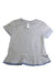 A White Short Sleeve Tops from Ferrari in size 8Y for girl. (Back View)