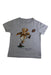 A Grey Short Sleeve T Shirts from Polo Ralph Lauren in size 4T for boy. (Front View)
