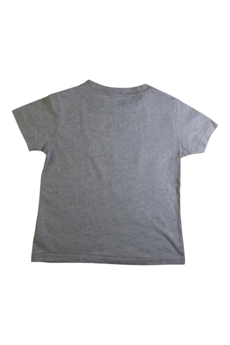 A Grey Short Sleeve T Shirts from Polo Ralph Lauren in size 4T for boy. (Back View)