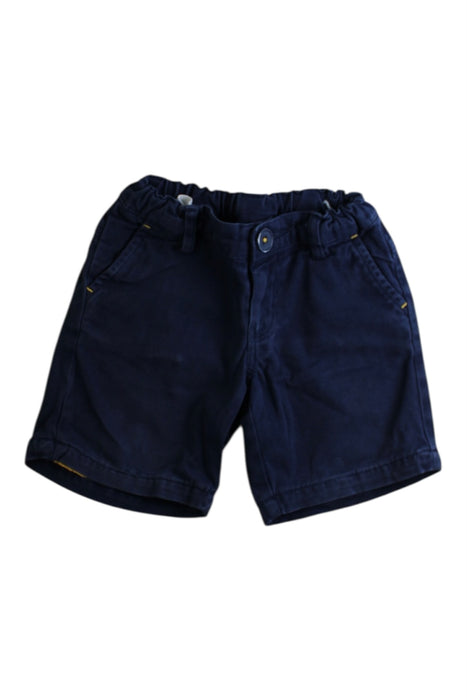 A Navy Shorts from Seed in size 3T for boy. (Front View)