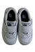 A White Sneakers from New Balance in size 3T for boy. (Back View)