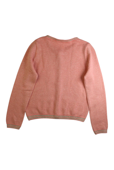 A Pink Cardigans from Monsoon in size 9Y for girl. (Back View)