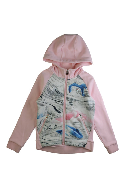 A Multicolour Lightweight Jackets from Fila in size 7Y for girl. (Front View)